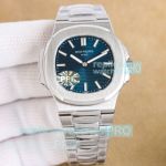 PPF Swiss Clone Patek Philippe Nautilus 5810 Stainless Steel Watch with Blue Dial 